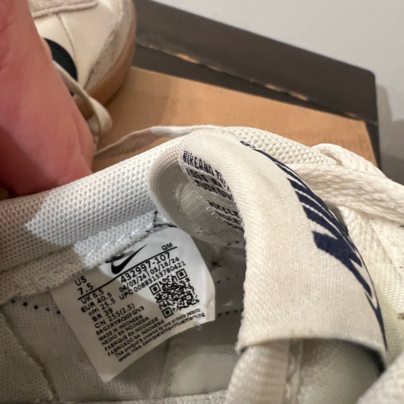 Nike kill shot 2 Men's White and blue Sneakers - Picture 3 of 5